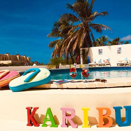 Karibu Aruba Boutique Hotel Palm Beach Exterior foto